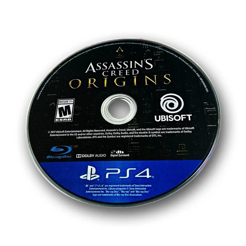 Ubisoft UBP30502100 Assassins Creed Origins Ps4 disc only video game playstation